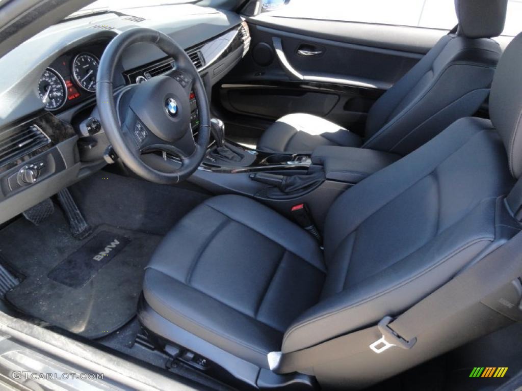 2008 3 Series 328i Convertible - Black Sapphire Metallic / Black photo #10