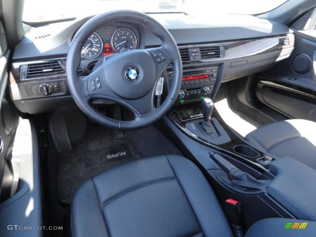 2008 3 Series 328i Convertible - Black Sapphire Metallic / Black photo #11