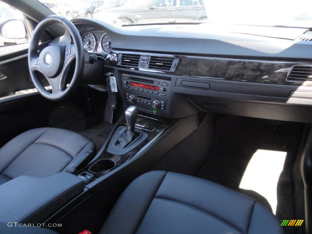 2008 3 Series 328i Convertible - Black Sapphire Metallic / Black photo #12