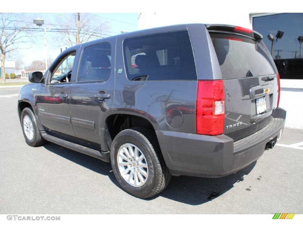 Taupe Gray Metallic 2010 Chevrolet Tahoe Hybrid 4x4 Exterior Photo #47247611