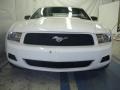 2010 Performance White Ford Mustang V6 Convertible  photo #4