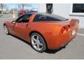 Atomic Orange Metallic 2008 Chevrolet Corvette Coupe Exterior