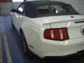 2010 Performance White Ford Mustang V6 Convertible  photo #9