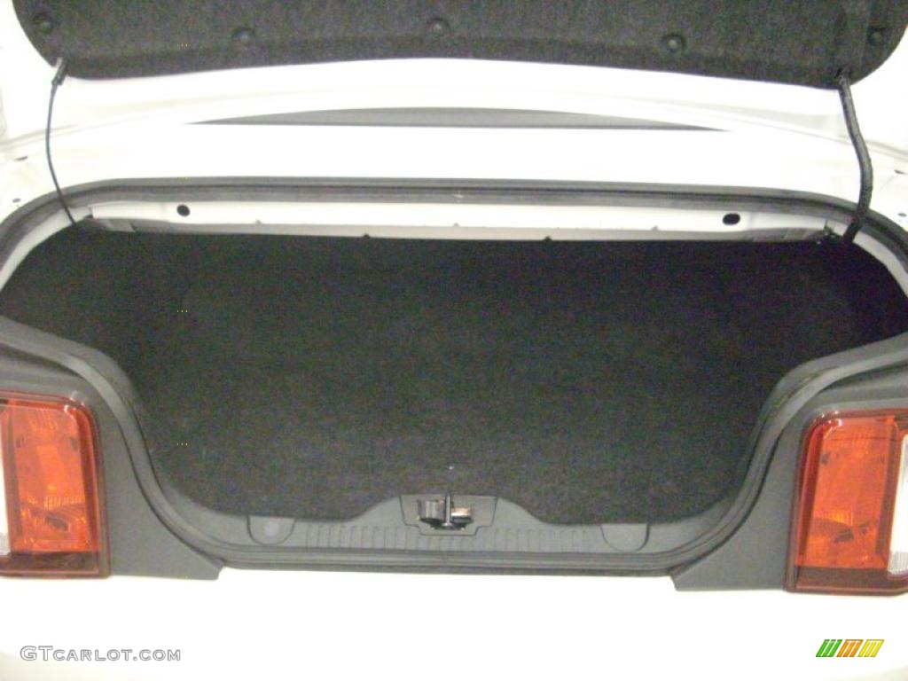 2010 Mustang V6 Convertible - Performance White / Saddle photo #11