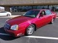 2003 Crimson Red Pearl Cadillac DeVille Sedan  photo #2