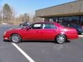 2003 Crimson Red Pearl Cadillac DeVille Sedan  photo #10