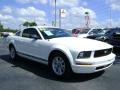 2005 Performance White Ford Mustang V6 Premium Coupe  photo #7