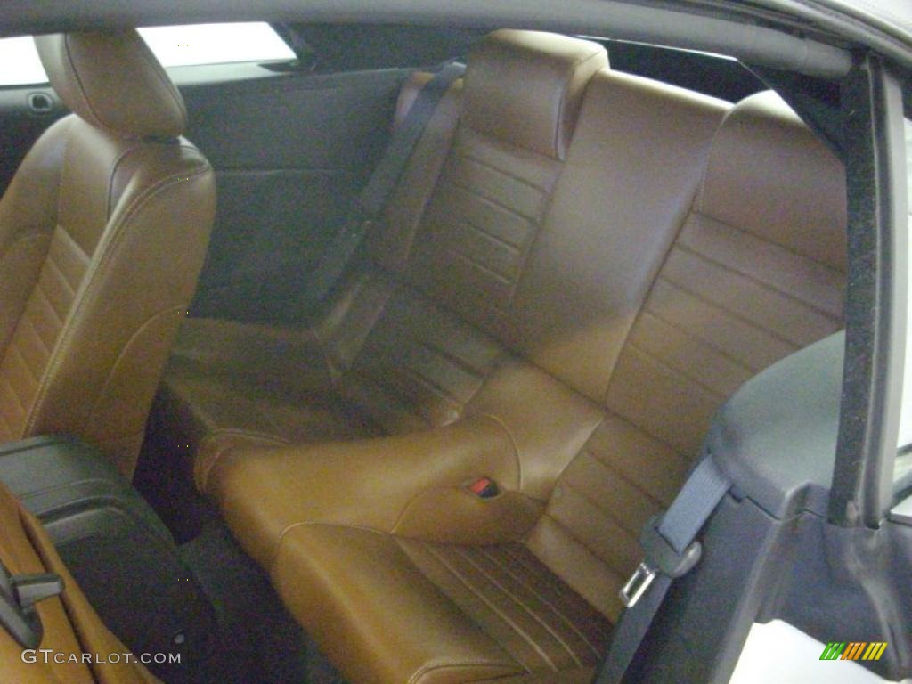 2010 Mustang V6 Convertible - Performance White / Saddle photo #35