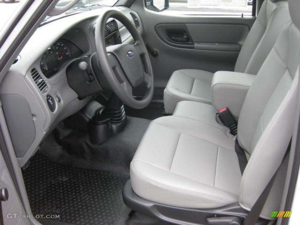 Medium Dark Flint Interior 2011 Ford Ranger XL Regular Cab Photo #47248559