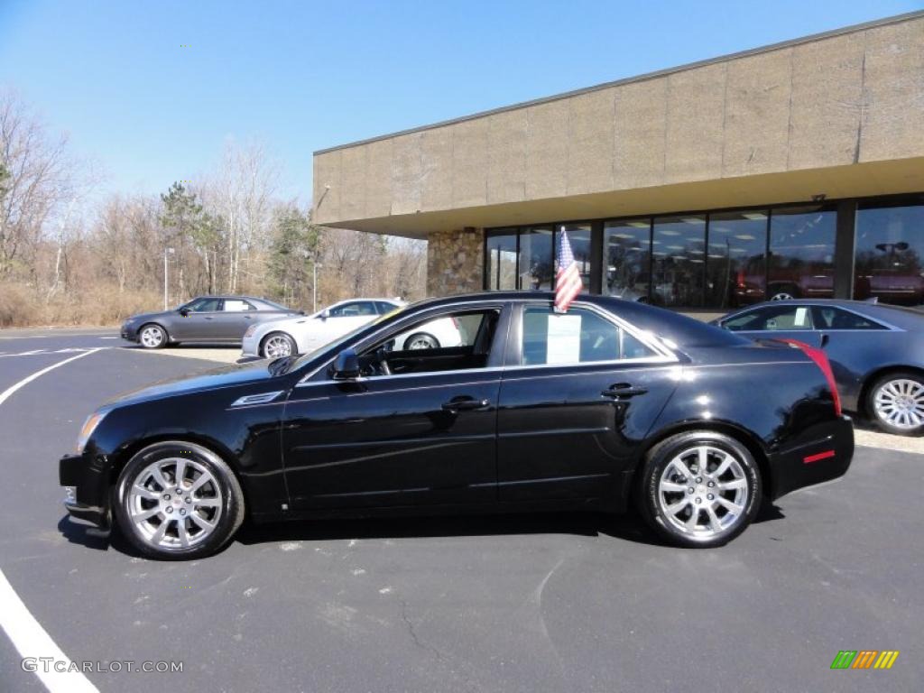 Black Raven 2008 Cadillac CTS 4 AWD Sedan Exterior Photo #47248646