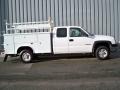 2003 Summit White Chevrolet Silverado 2500HD LS Extended Cab 4x4  photo #2