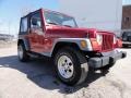 1998 Chili Pepper Red Pearl Jeep Wrangler Sport 4x4  photo #5