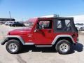 Chili Pepper Red Pearl 1998 Jeep Wrangler Sport 4x4 Exterior