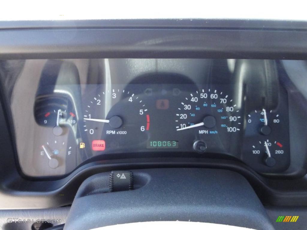 1998 Jeep Wrangler Sport 4x4 Gauges Photo #47249942