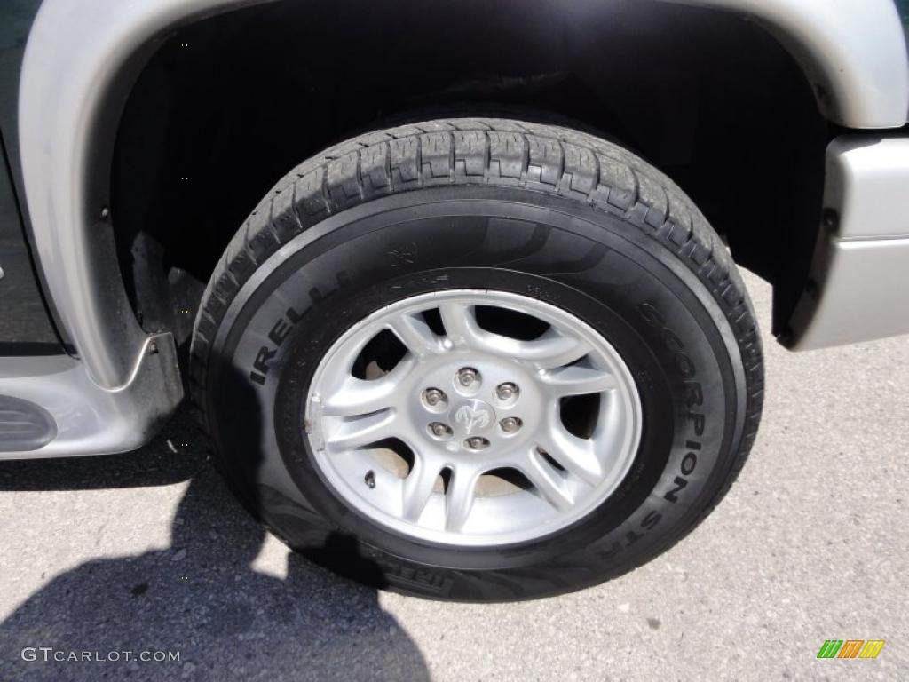 2002 Dodge Durango SLT 4x4 Wheel Photo #47250053