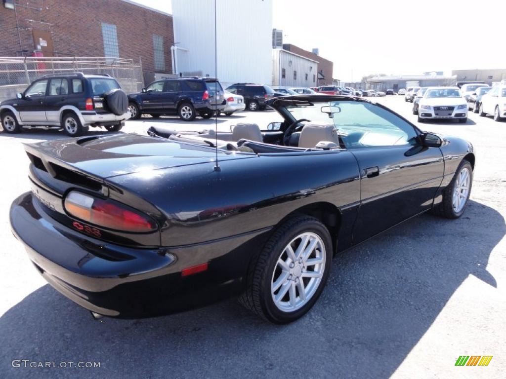 Onyx Black 2000 Chevrolet Camaro Z28 SS Convertible Exterior Photo #47250596