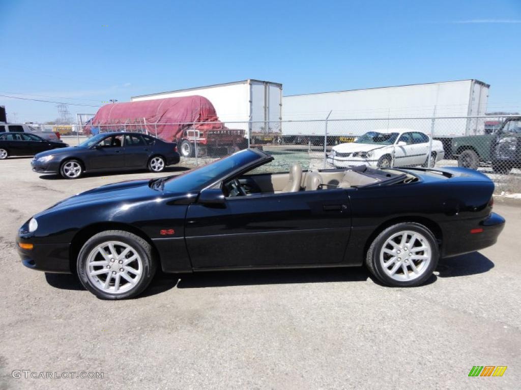 Onyx Black 2000 Chevrolet Camaro Z28 SS Convertible Exterior Photo #47250605