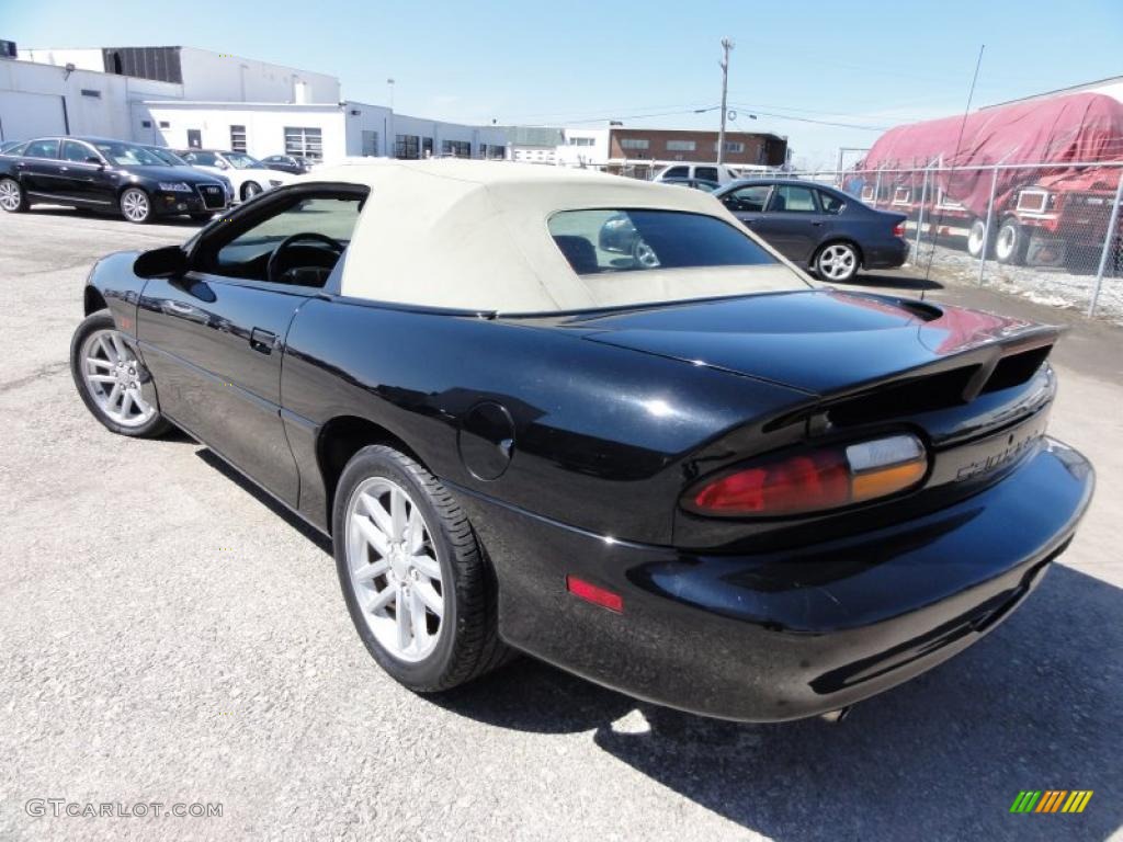 Onyx Black 2000 Chevrolet Camaro Z28 SS Convertible Exterior Photo #47250713