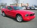 2008 Torch Red Ford Mustang V6 Deluxe Coupe  photo #3