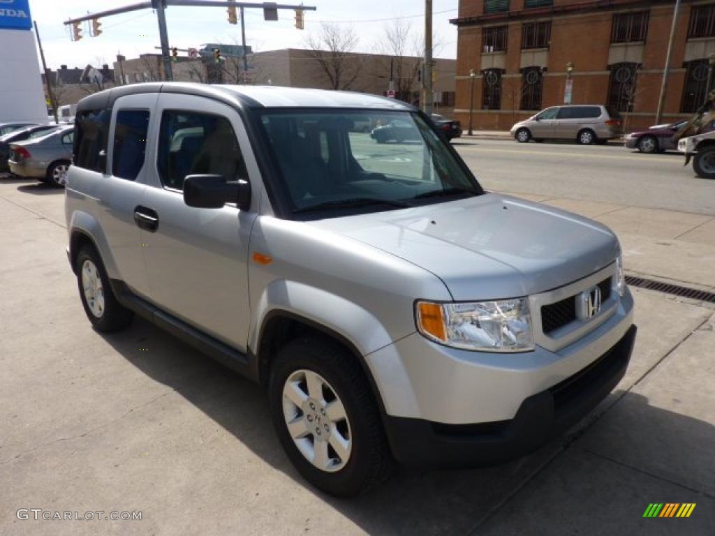 Alabaster Silver Metallic 2009 Honda Element EX AWD Exterior Photo #47252396