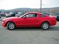 2008 Torch Red Ford Mustang V6 Deluxe Coupe  photo #8