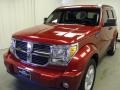 2008 Inferno Red Crystal Pearl Dodge Nitro SLT 4x4  photo #3