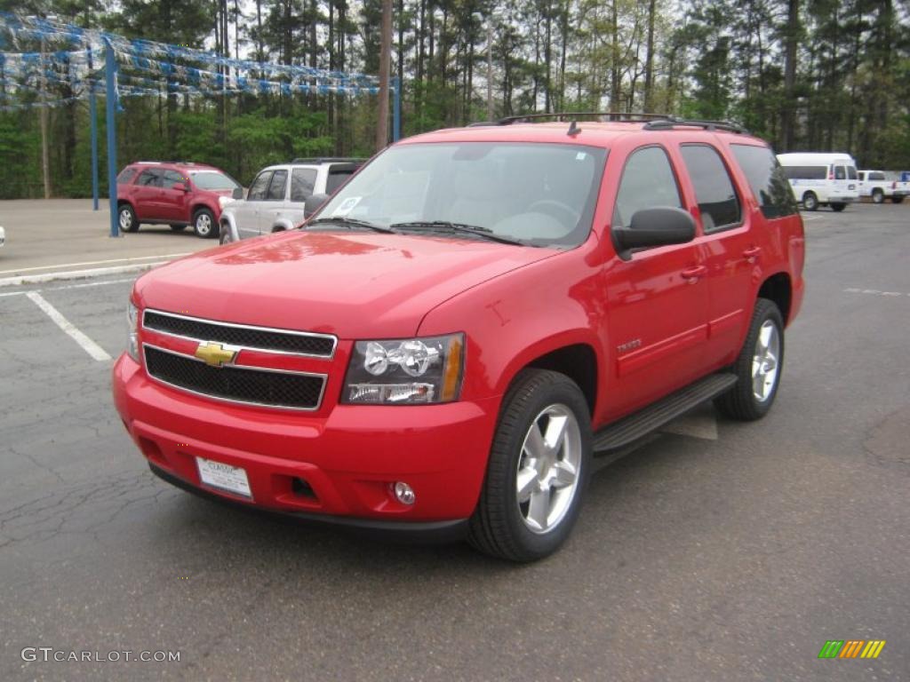 Victory Red 2011 Chevrolet Tahoe LT Exterior Photo #47253092