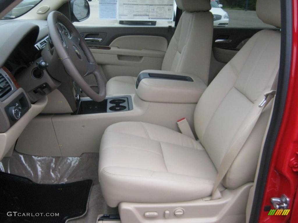 Light Cashmere/Dark Cashmere Interior 2011 Chevrolet Tahoe LT Photo #47253248