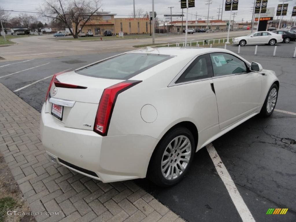 White Diamond Tricoat 2011 Cadillac CTS 4 AWD Coupe Exterior Photo #47253296