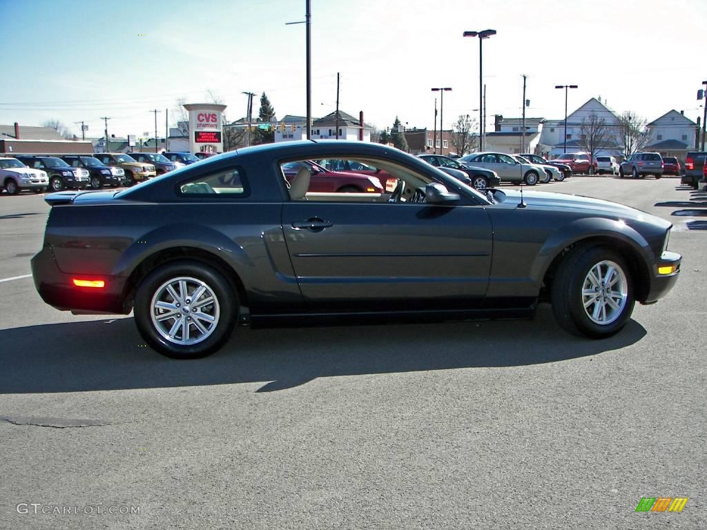 2008 Mustang V6 Premium Coupe - Alloy Metallic / Medium Parchment photo #4