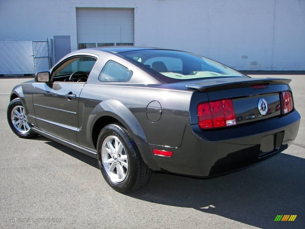2008 Mustang V6 Premium Coupe - Alloy Metallic / Medium Parchment photo #7