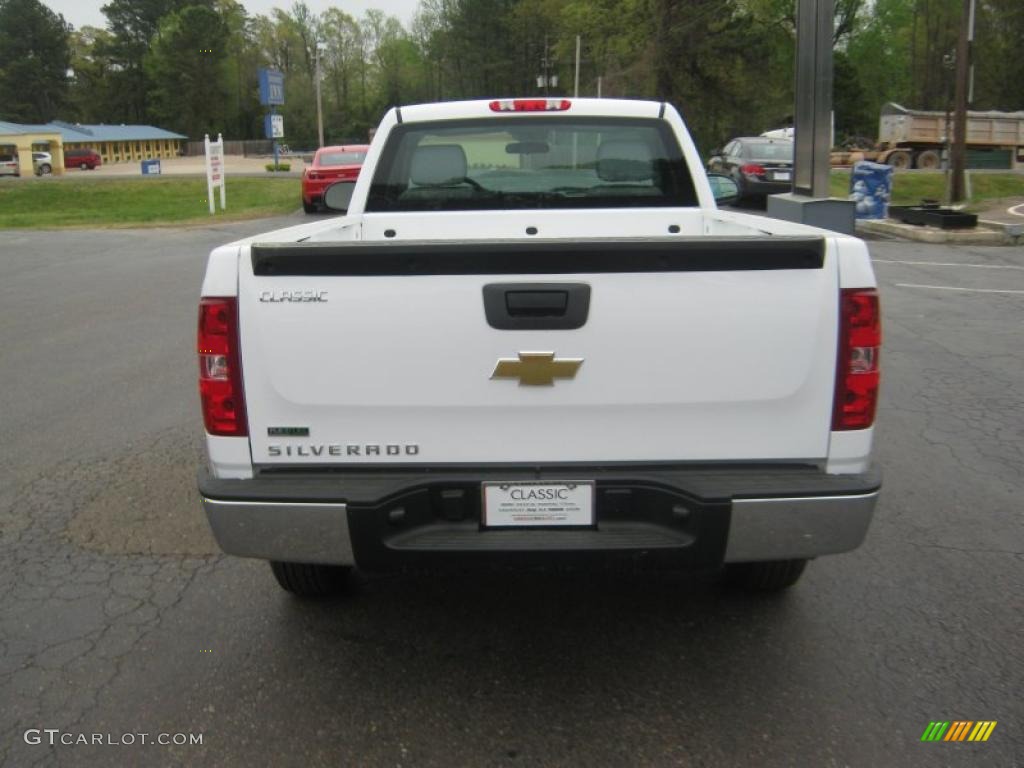 2011 Silverado 1500 Regular Cab - Summit White / Dark Titanium photo #4