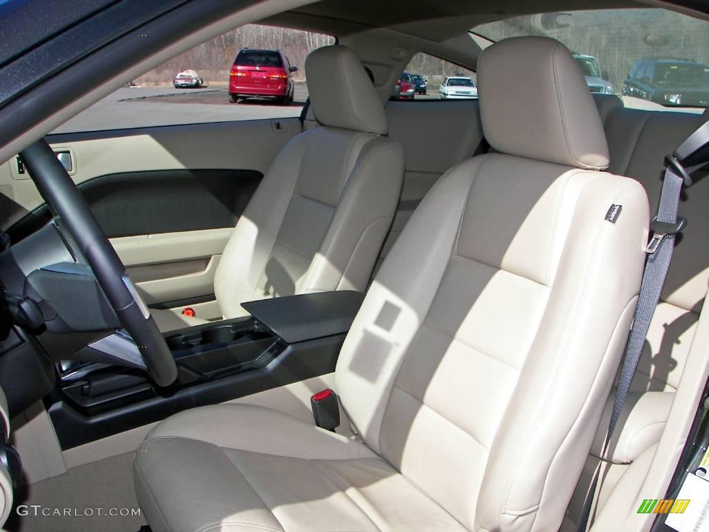 2008 Mustang V6 Premium Coupe - Alloy Metallic / Medium Parchment photo #12