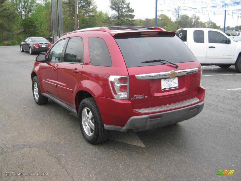 2006 Equinox LT - Salsa Red Metallic / Light Cashmere photo #3