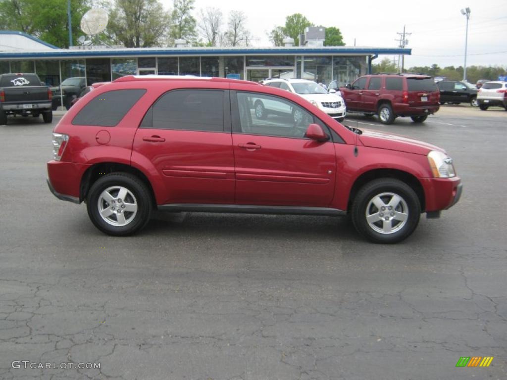 2006 Equinox LT - Salsa Red Metallic / Light Cashmere photo #6