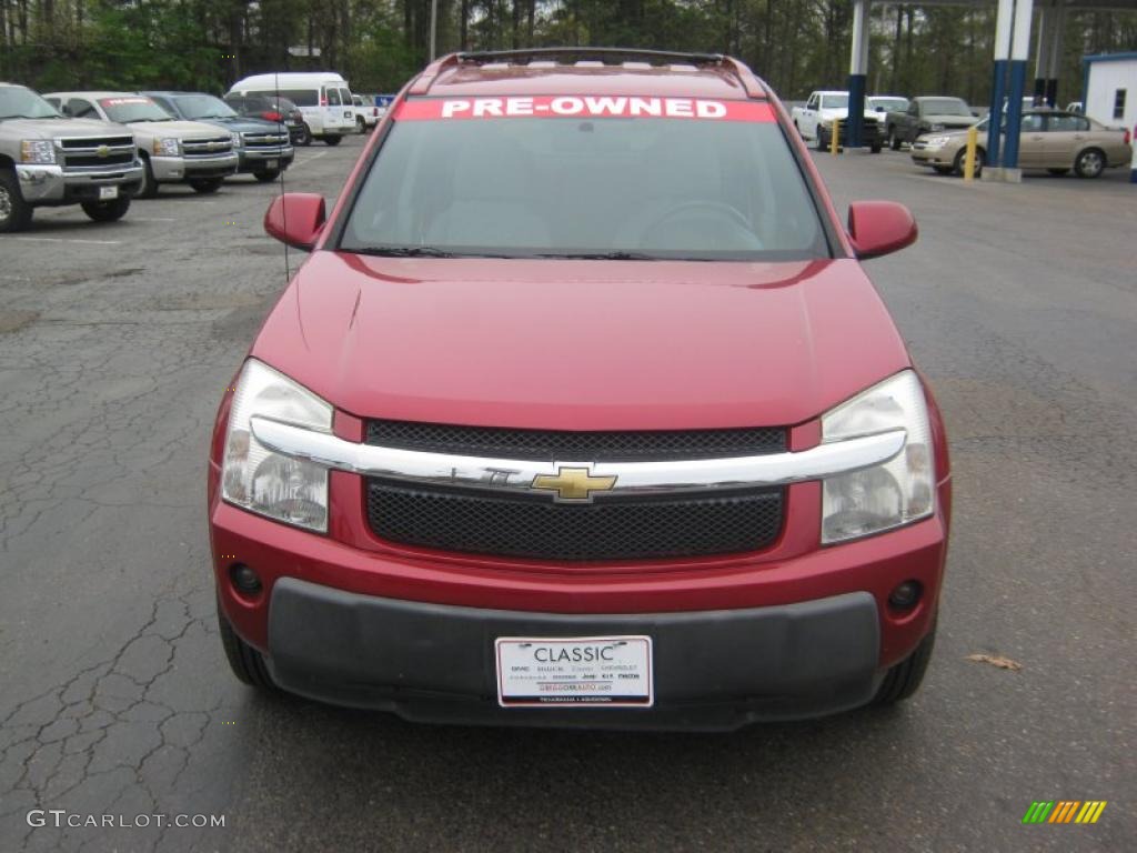 2006 Equinox LT - Salsa Red Metallic / Light Cashmere photo #8