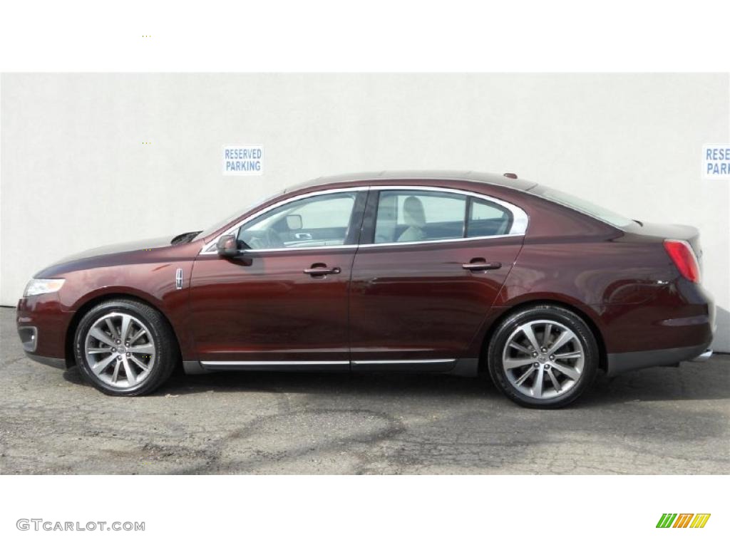 Cinnamon Metallic 2009 Lincoln MKS AWD Sedan Exterior Photo #47254301
