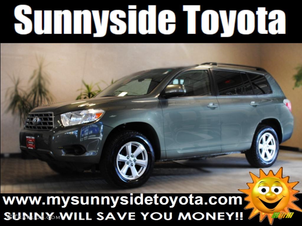 Cypress Green Pearl Toyota Highlander