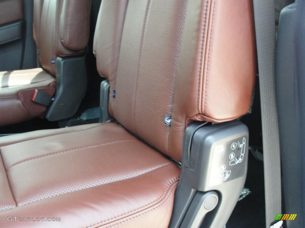 Chaparral Leather Interior 2011 Ford Expedition EL King Ranch Photo #47254643