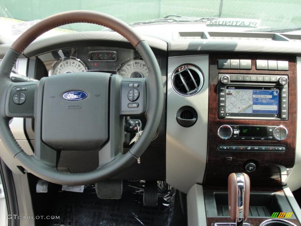 2011 Ford Expedition EL King Ranch Chaparral Leather Dashboard Photo #47254766