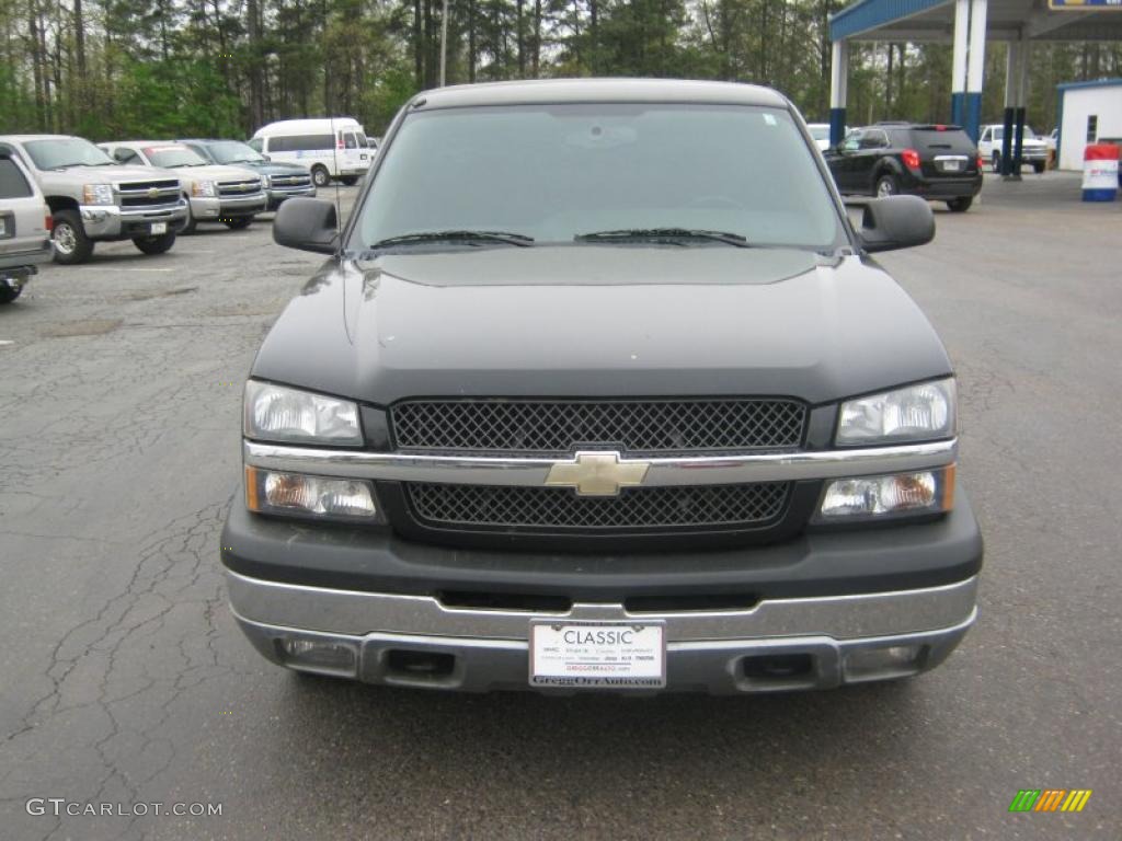 2005 Silverado 1500 LS Regular Cab - Black / Dark Charcoal photo #8