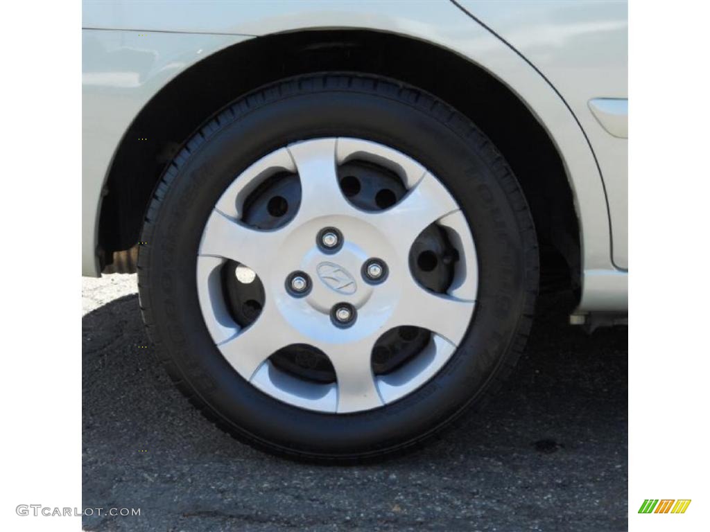 2003 Elantra GLS Sedan - Platinum Green Metallic / Beige photo #28