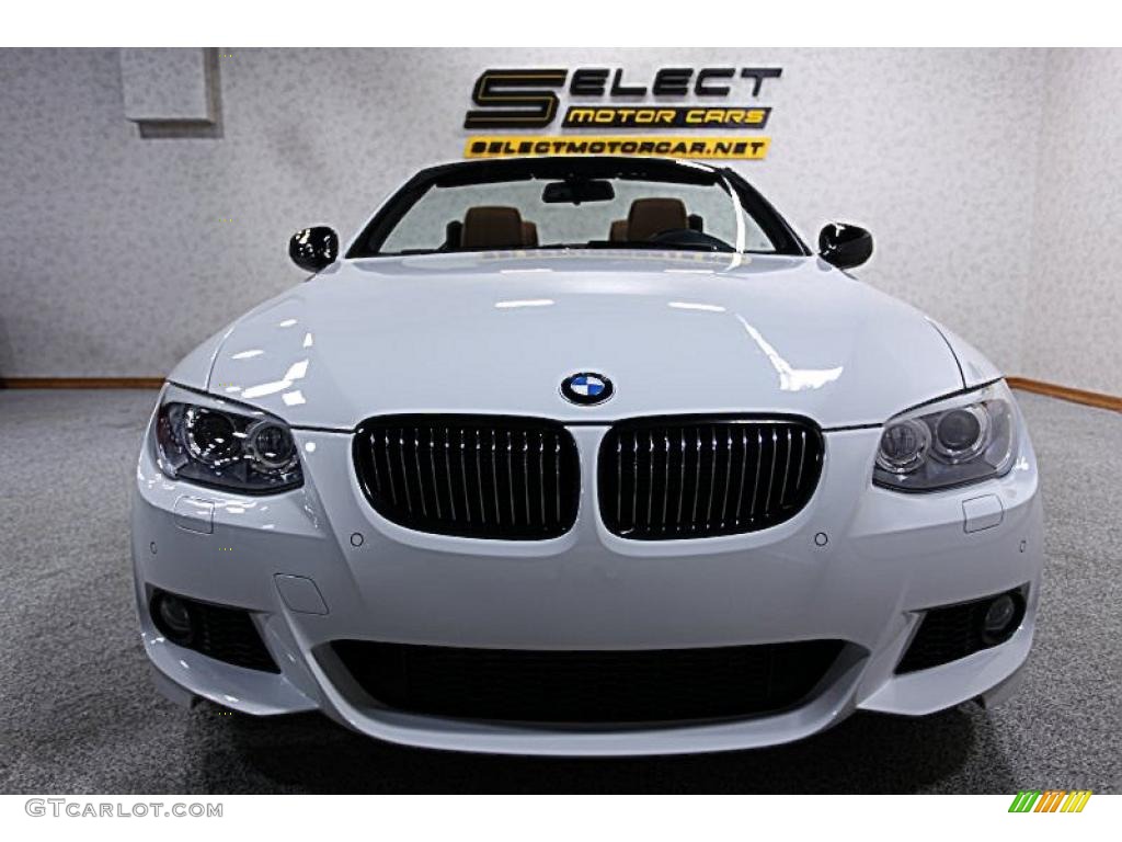 2011 3 Series 335is Convertible - Alpine White / Saddle Brown Dakota Leather photo #2