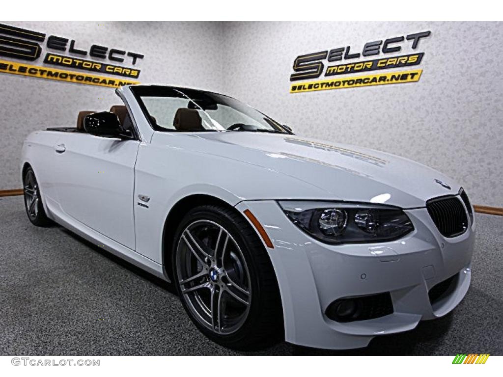 2011 3 Series 335is Convertible - Alpine White / Saddle Brown Dakota Leather photo #3