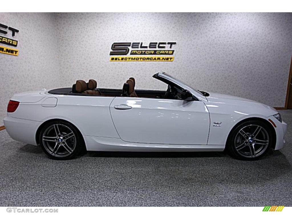 2011 3 Series 335is Convertible - Alpine White / Saddle Brown Dakota Leather photo #4
