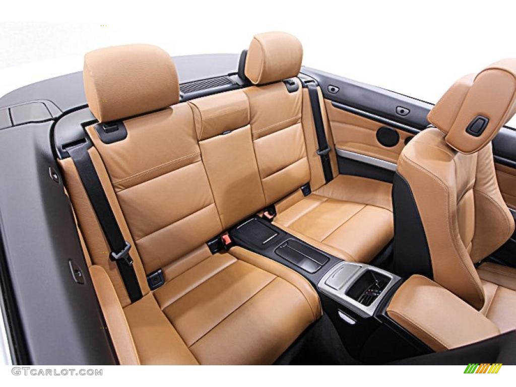 Saddle Brown Dakota Leather Interior 2011 BMW 3 Series 335is Convertible Photo #47255504
