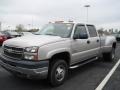 2005 Silver Birch Metallic Chevrolet Silverado 3500 LT Crew Cab Dually  photo #1