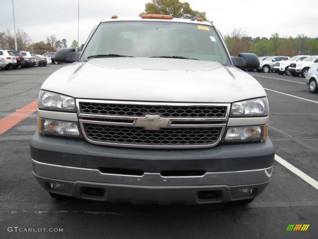 2005 Silverado 3500 LT Crew Cab Dually - Silver Birch Metallic / Dark Charcoal photo #5