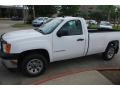 2008 Summit White GMC Sierra 1500 Regular Cab  photo #2