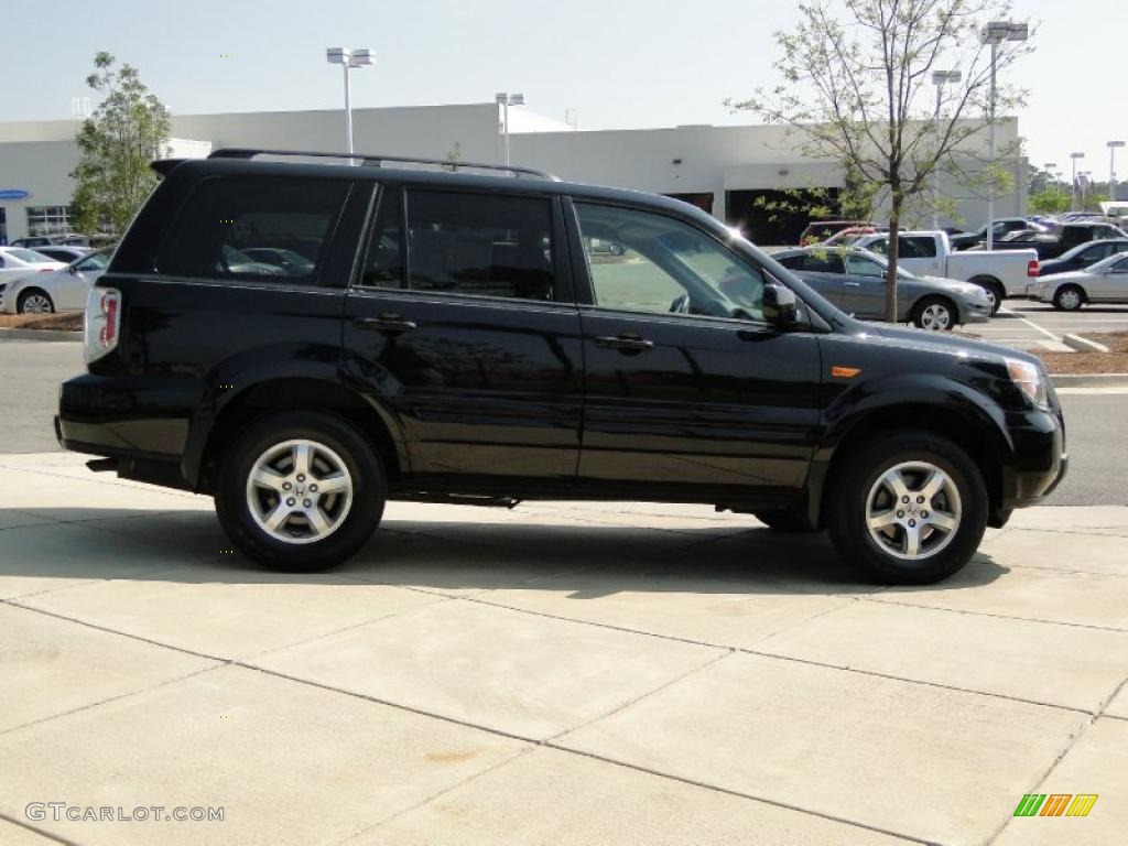 2008 Pilot Special Edition 4WD - Formal Black / Gray photo #4